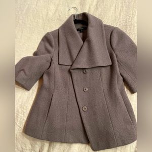 Cropped jacket/blazer - grey lavender